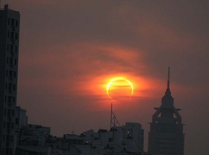 壯觀(guān)的日環(huán)食